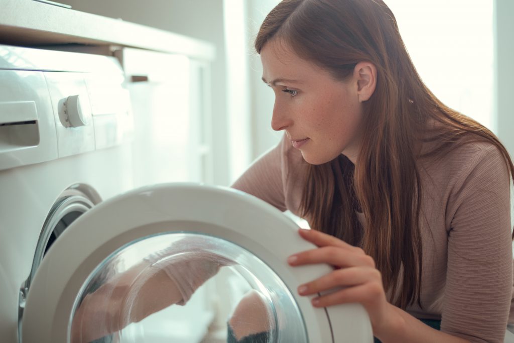 Washing Clothes In Machine
