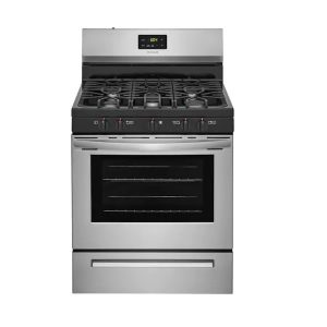 Frigidaire 30 In 5 0 Cu Ft Gas Range In Stainless Steel Fcrg3052as